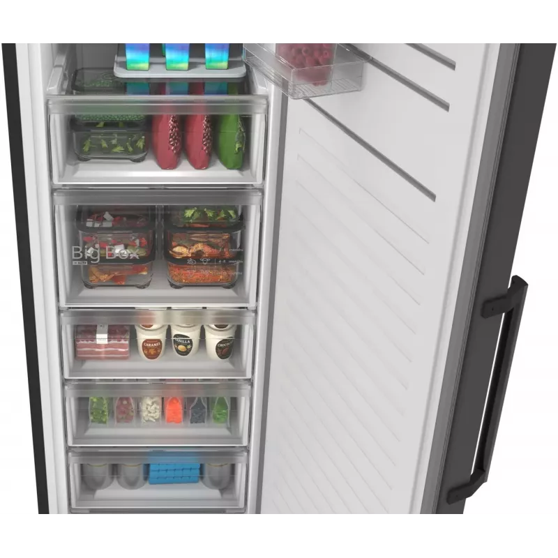 Bosch GSN36VCCG voľne stojaca mraznička, NoFrost, 242 L, energetická trieda E, vzhľad Inox