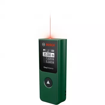 Bosch Home & Garden EasyDistance 20 laserový diaľkomer, dosah 20 m, zelená/čierna