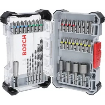 Bosch HSS Extra Hard 35-dielna sada vrtákov do kovu v plastovej kazete (2607017726)