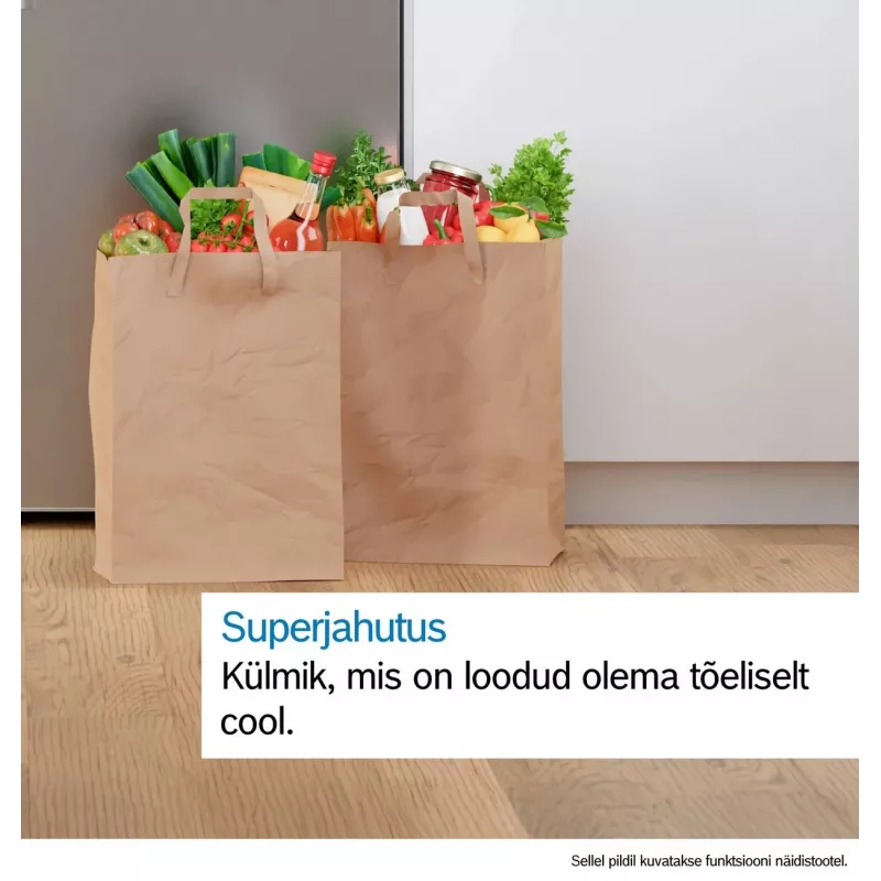 Bosch KIN96ADC0 vstavaná chladnička s mrazničkou, 381 L celkový úžitkový objem, NoFrost, VitaFresh plus, energetická trieda C, biela