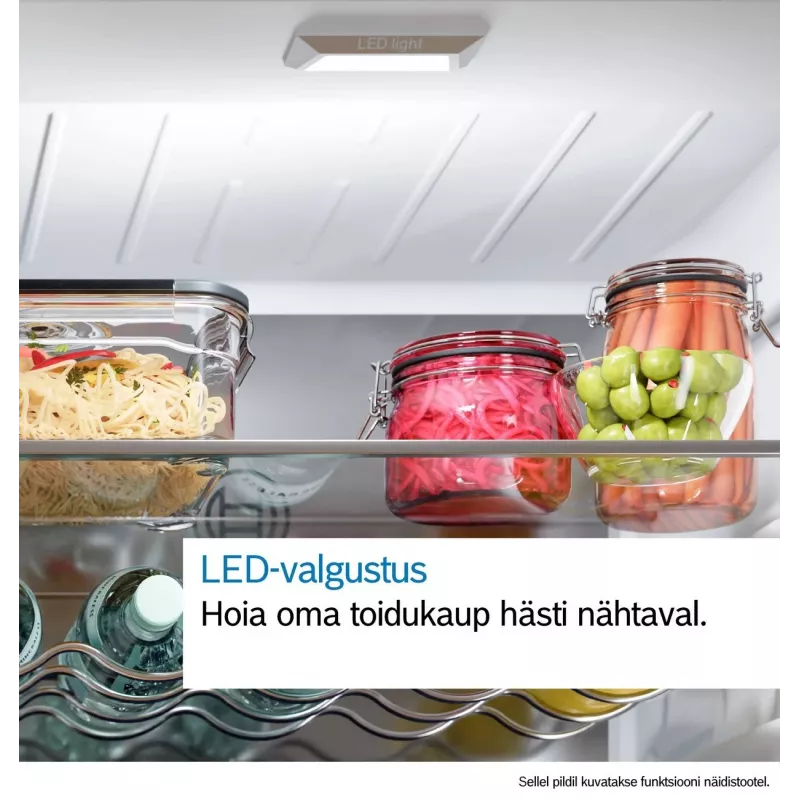 Bosch KIN96ADC0 vstavaná chladnička s mrazničkou, 381 L celkový úžitkový objem, NoFrost, VitaFresh plus, energetická trieda C, biela