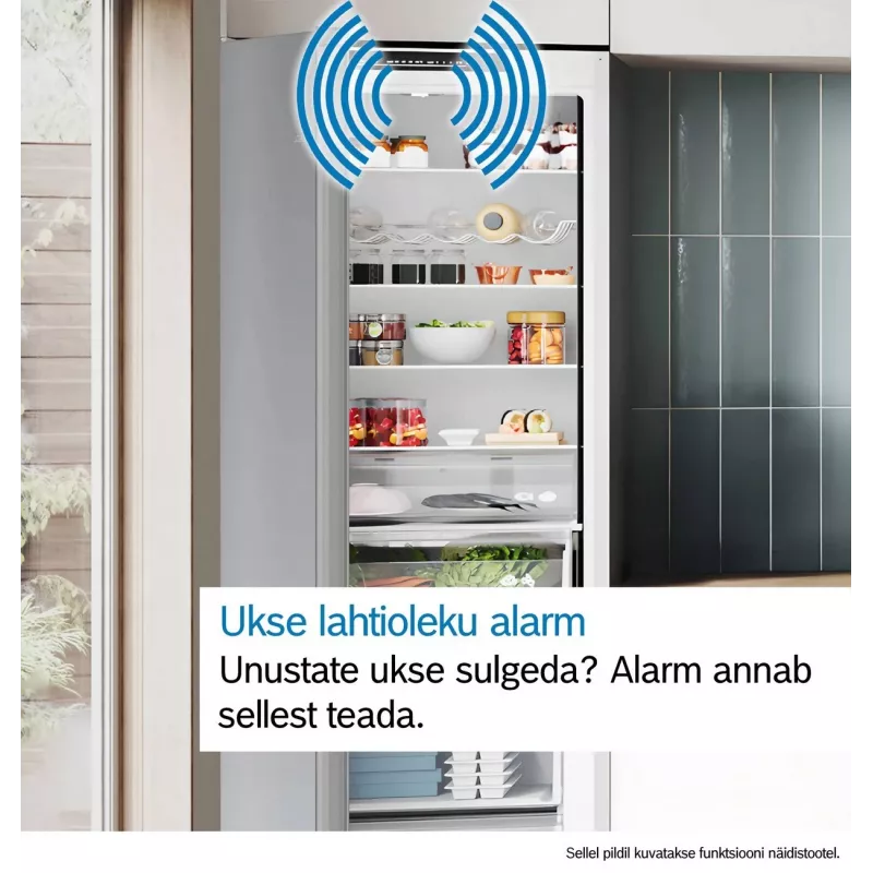 Bosch KIN96ADC0 vstavaná chladnička s mrazničkou, 381 L celkový úžitkový objem, NoFrost, VitaFresh plus, energetická trieda C, biela