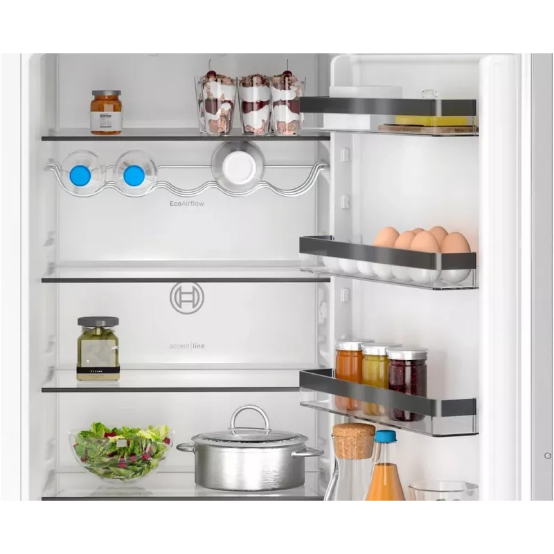 Bosch KIN96SFD0 plne integrovaná chladnička s mrazničkou s VitaFresh pro 0°C, NoFrost, 387L, energetická trieda D, 35 dB