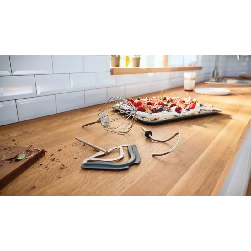 Bosch MUM58359 kuchynský robot rubínovo červený/strieborný 1000W 3,9L nerezová misa