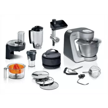 Bosch MUM58359 kuchynský robot rubínovo červený/strieborný 1000W 3,9L nerezová misa