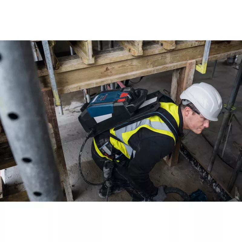 BOSCH Power Tools nosný systém GBP100 (čierna, pre akumulátorový systém Rüttelflaschen)