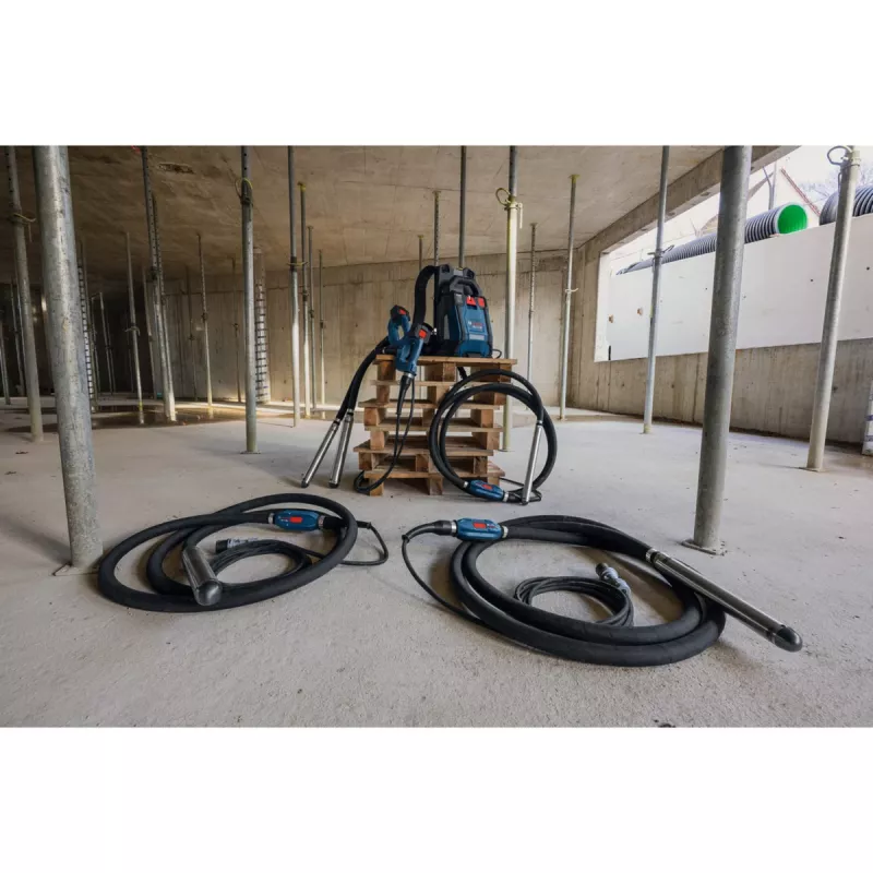 BOSCH Power Tools nosný systém GBP100 (čierna, pre akumulátorový systém Rüttelflaschen)