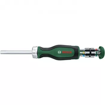 Bosch PowerTools sada račňového skrutkovača s bitmi, 13-dielna, krútiaci moment do 50 Nm, zelená/čierna (1600A032V0)