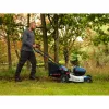 BOSCH POWERTOOLS akumulátorová kosačka GRA 18V2-46SP Professional, 36V (2x18V), modrá, 2x 5,5 Ah lithium-iónová batéria, nabíjačka