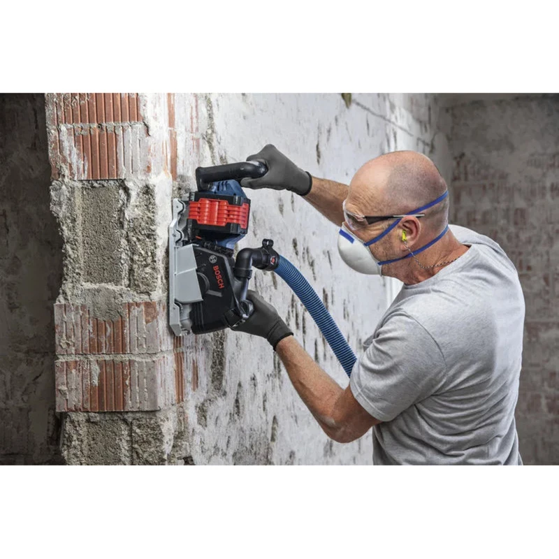 BOSCH PowerTools akumulátorová drážkovacia fréza GNF 18V-40 Professional Solo, 18 Volt (modrá/čierna, bez batérie a nabíjačky, v L-BOXX)