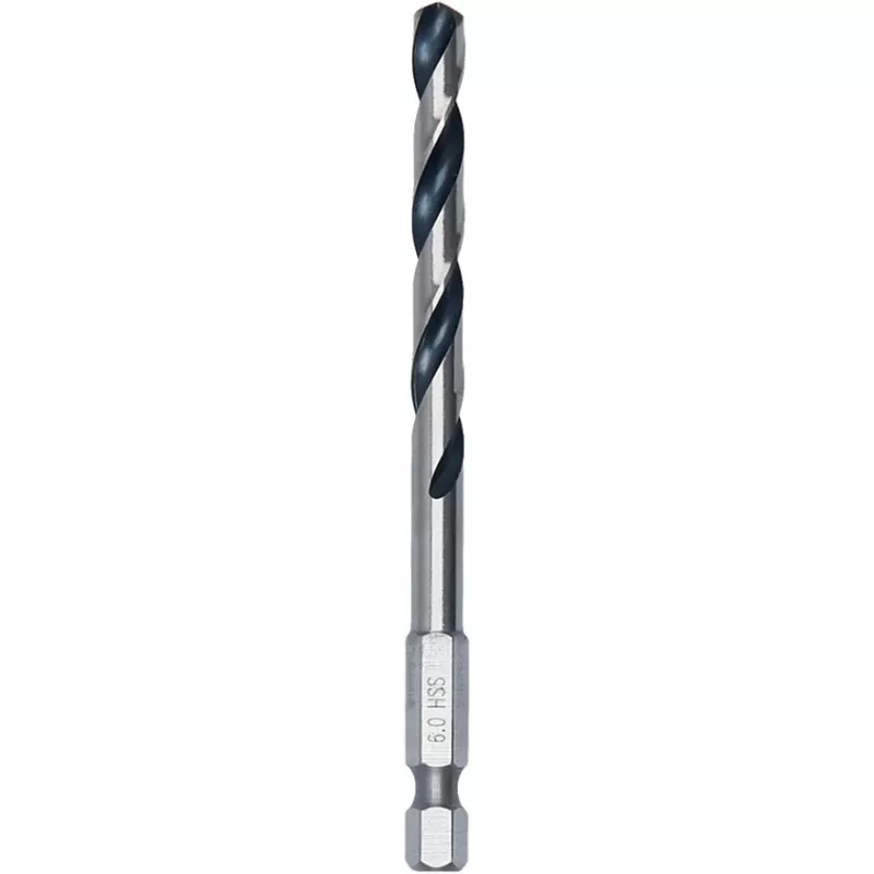 Bosch PowerTools HSS PointTeQ Hex skrutkový vrták, 6 mm, 10 kusov, pracovná dĺžka 57 mm