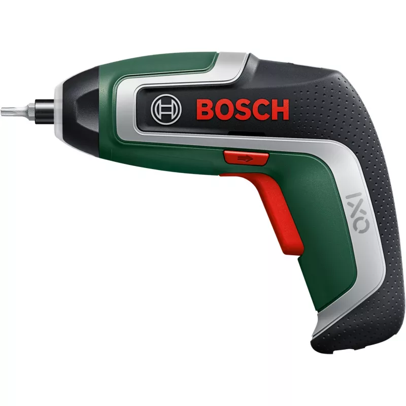 BOSCH Powertools IXO 7 Anniversary Set 3,6V Akumulátorový skrutkovač (Zelená/Čierna, Li-Ion 2,0Ah, sada bitov, guľôčky so semenami, škatuľa)