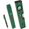 Bosch PowerTools značkovacia sada, 3-dielna (zelená/čierna) – hĺbkový značkovač, univerzálny marker & tesársky prípis