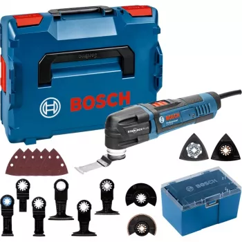 BOSCH POWERTOOLS Multi-Cutter GOP 30-28 Professional (modrá/čierna, L-BOXX, 300 Watt, vrátane príslušenstva)