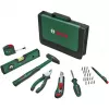 BOSCH Powertools univerzálna sada ručného náradia, 25-dielna (zelená, s taškou na náradie)