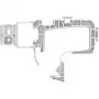 BOSCH PRO EPH-20 Držiak káblov, 100-dielna sada, čierna, Max. priemer zväzku 20 mm, Clip-On montáž, Professional Grade 1600A032GD