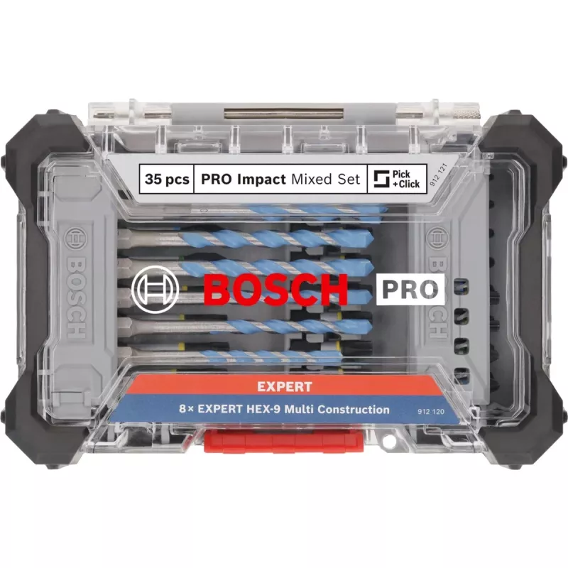 Bosch PRO Impact a Multi sada 35-dielna sada skrutkovacích bitov 2608521U82