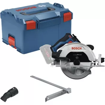 Bosch Professional GKS 18V-68-2 akumulátorová ručná kotúčová píla, 18 V, 190 mm pílový kotúč, Solo (bez batérie a nabíjačky), modrá/čierna, v L-BOXX