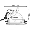 Bosch Professional GKT 55 GCE ponorná píla s vodiacou lištou FSN 1400, 1400 W, modrá, L-BOXX