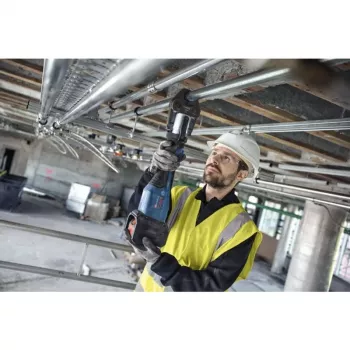 Bosch Professional GPT 18V-32 akumulátorový lisovací nástroj, Solo verzia, Kit TH, 18V, modrý, bez batérie a nabíjačky, 3 štandardné TH lisovacie čeľuste, v L-BOXX
