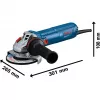 Bosch Professional GWS 12-125 06013A6106 uhlová brúska 125 mm 1200 W regulácia otáčok