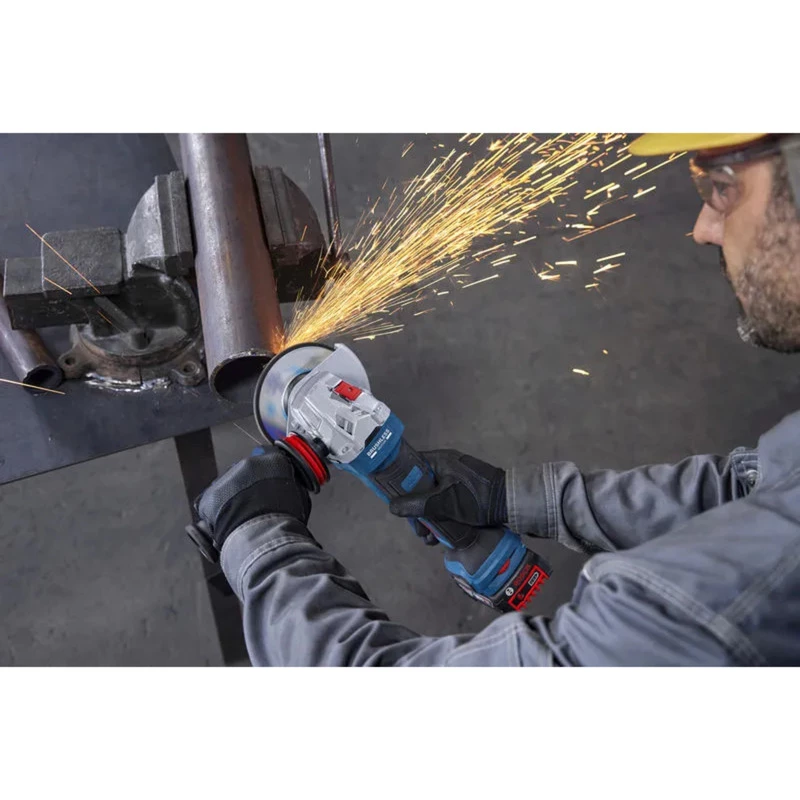 Bosch Professional GWS 18V-11PS akumulátorová uhlová brúska 18V 125mm modrá/čierna (bez akumulátora)