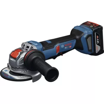 Bosch Professional GWX 18V-11PS akumulátorová uhlová brúska Solo, 18V, 125mm, X-LOCK, modrá/čierna, bez akumulátora a nabíjačky