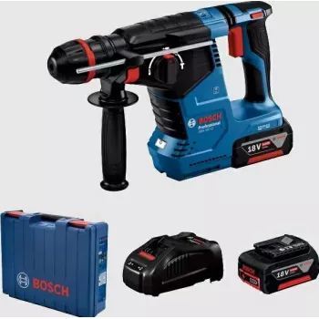 BOSCH vŕtacie kladivo GBH 187-LI 2,4J 2x5,0Ah One Chuck