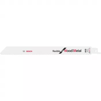Bosch S 1122 HF Progressor pre drevo a kov bimetalový list pre pílu (225 mm, 6/10 TPI, 1 kus)