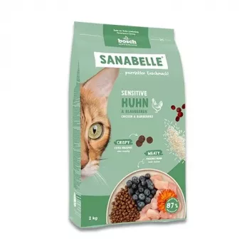 BOSCH Sanabelle Sensitive with Chicken - suché krmivo pre mačky - 2 kg