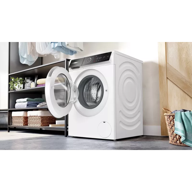 Bosch Serie 8 WGB256A9PL čelná práčka 10 kg 1600 ot/min biela s i-DOS a Home Connect
