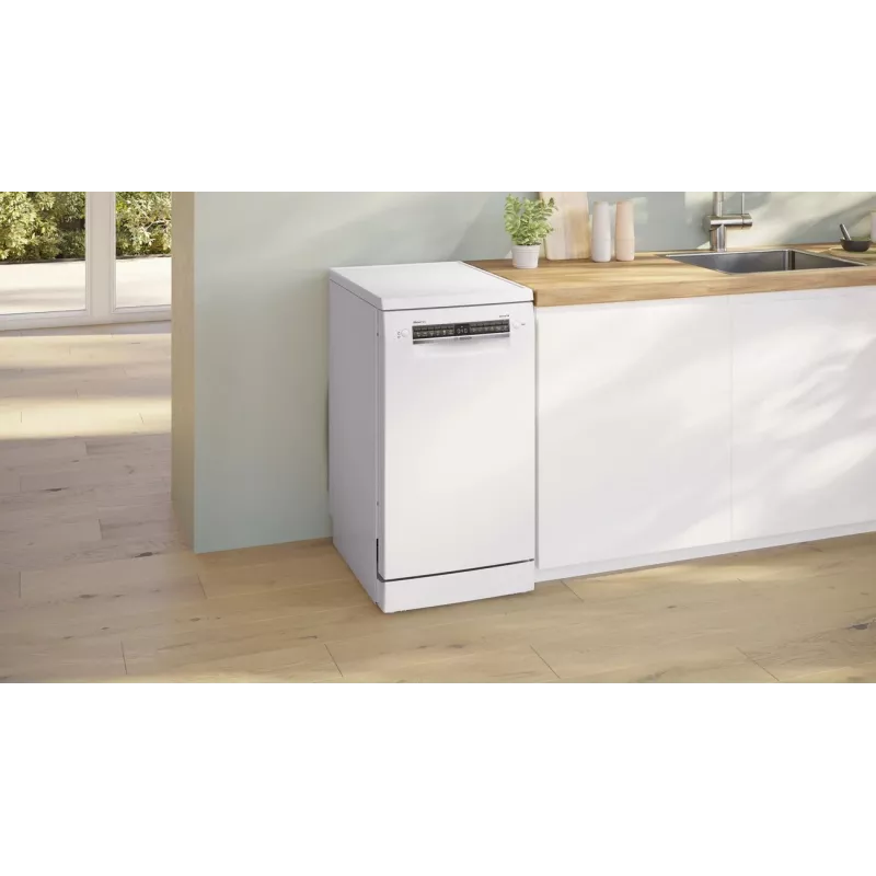 Bosch SPS4HMW13E voľne stojaca umývačka riadu, 9 súprav riadu, energetická trieda C, 45 cm, biela