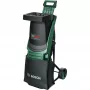BOSCH UniversalShredder akumulátorový záhradný drvič, 36V (2x18V-25), 2x 4,0 Ah Li-Ion akumulátory, zelená/čierna, POWER FOR ALL ALLIANCE