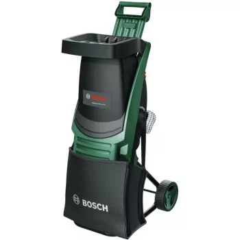 Bosch UniversalShredder Solo akumulátorový záhradný drvič, 36V (2x18V), 40 mm hrúbka konárov, 50 L zberný box, zelená/čierna, zariadenie bez batérie (06008E0001)