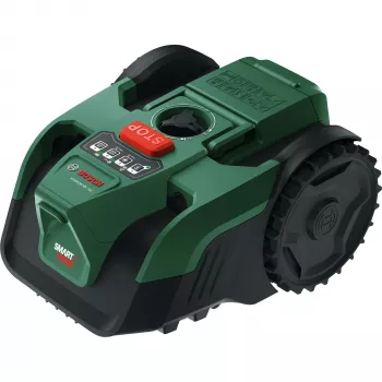 BOSCH VisiMow 18V-100 robotická kosačka na trávu (zelená/čierna, 1x 4,0 Ah Li-Ion batéria, POWER FOR ALL ALLIANCE)