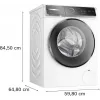 Bosch WGB266A0SN čelná práčka, 10 kg, 1600 ot/min, energetická trieda A, biela
