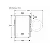 BOSCH WGG254ZGPL 9 kg práčka s plnením spredu s i-DOS a Home Connect