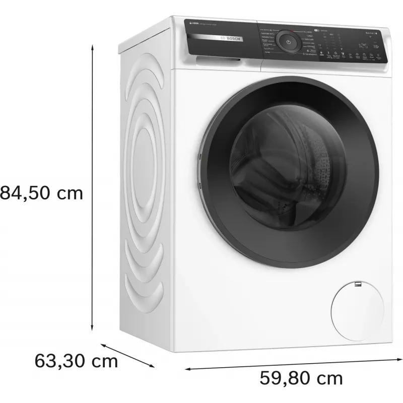 Bosch WGH256AESN práčka, 10 kg, 1600 ot/min, biela