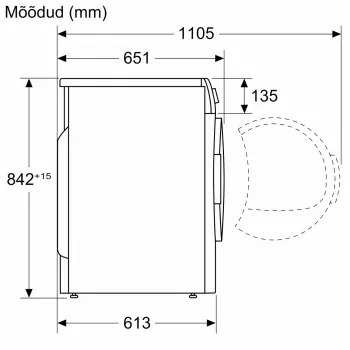 Bosch WQB246DLSN 9 kg predná práčka s i-DOS a Home Connect