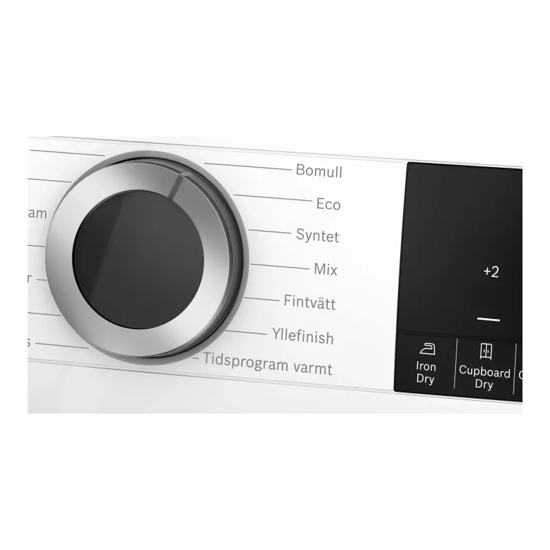 Bosch Serie 6 WQG2420PSN sušička s tepelným čerpadlom, 9 kg, D, 62 dB
