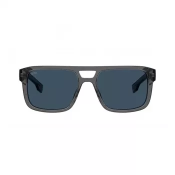 BOSS BOSS1648SKB7 slnečné okuliare Havana hnedá hranaté acetát pánske