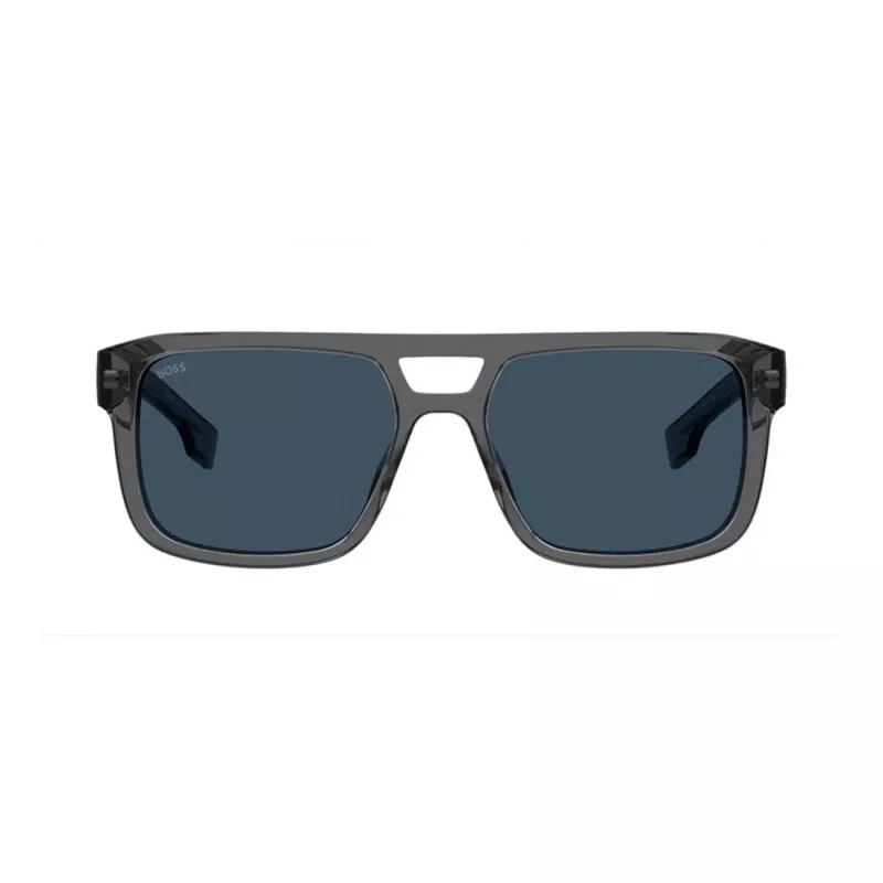 BOSS BOSS1648SKB7 slnečné okuliare Havana hnedá hranaté acetát pánske