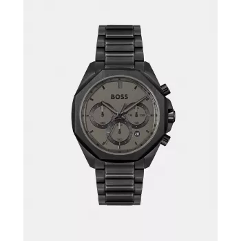 BOSS pánske Skymaster chronograf hodinky 1514016 44mm nerezová oceľ modrý ciferník