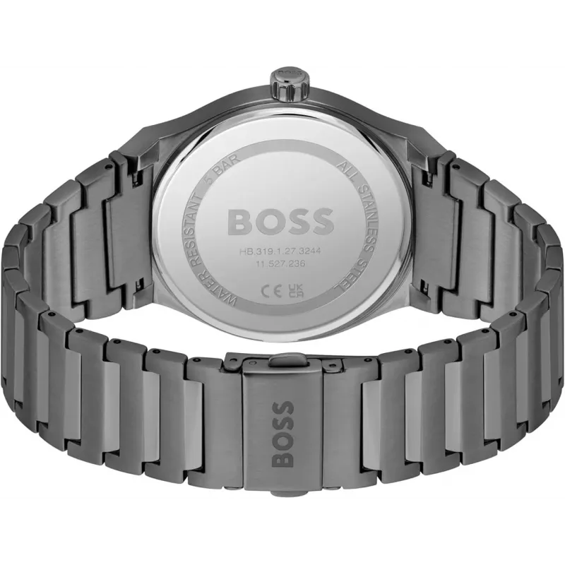 BOSS pánske hodinky Skymaster Chronograph 1514078 41mm modrý ciferník oceľ