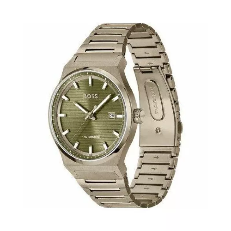 BOSS pánske Velocity quartz chronograf hodinky 1514184 41mm ušľachtilá oceľ čierny ciferník