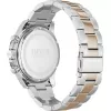 BOSS pánske hodinky 1513757 43mm nerezová oceľ modrý ciferník hnedá koža chronograf
