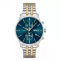 BOSS pánske hodinky 1513976 (42mm) - modrý ciferník, hnedý kožený remienok