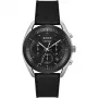 BOSS pánske hodinky 1514091 44 mm modrý ciferník hnedý kožený remienok chronograf quartz