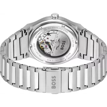 BOSS pánske hodinky 1514118 41mm nerezová oceľ modrý ciferník chronograf