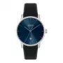 BOSS pánske hodinky 1514131 40 mm quartzový chronograf puzdro z nerezovej ocele čierny kožený remienok